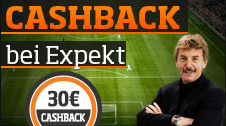 Expekt Gratiswette - Cashback Angebot Expekt Gratiswette