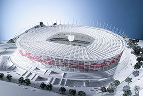 Em Stadion Warschau